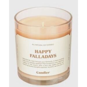 Ryan Porter Candier Happy Falladays Natural Soy Candle 9 oz NWOB